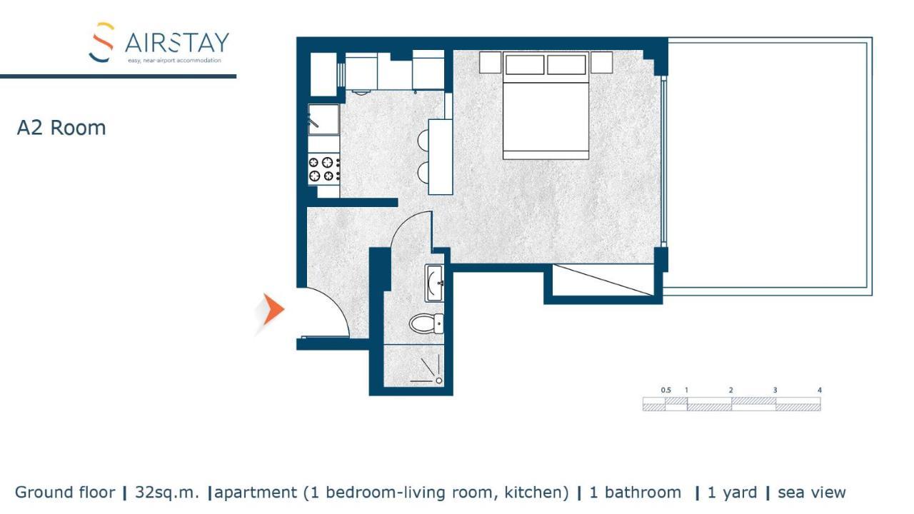 Penthouse & Apartments By The Sea Airport Airstay Artemida  Exterior foto